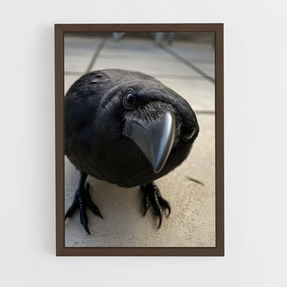 ap-crow-8 cadre Bois foncé