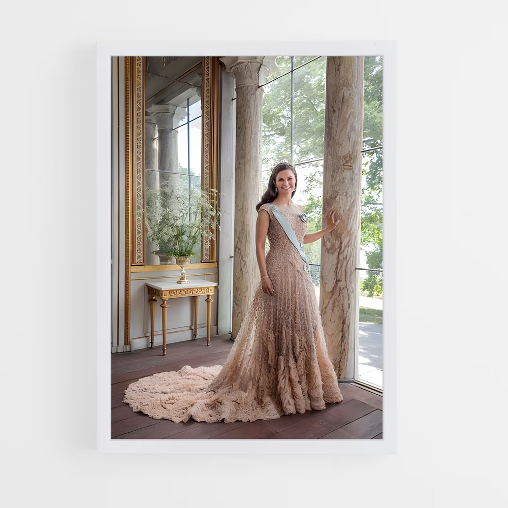 ap-crown princess victoria-2 cadre Blanc