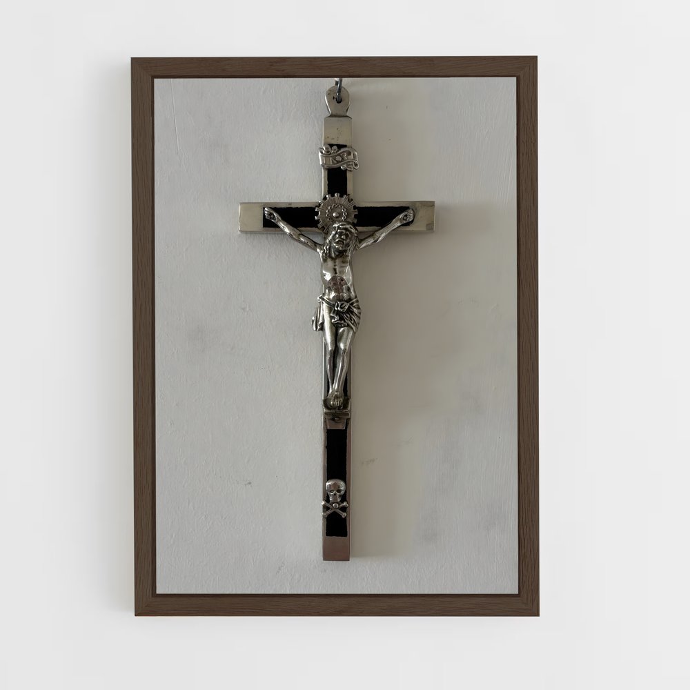 ap-crucifix-10 cadre Bois foncé