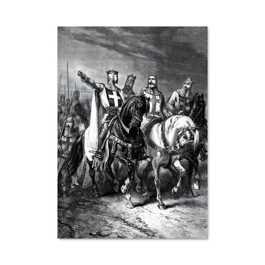 Poster Chevauchée Épique