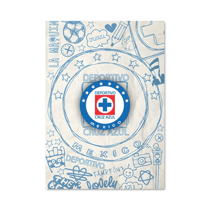 Poster Cœur Azul