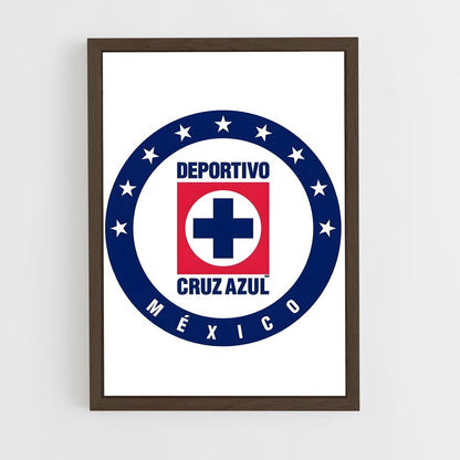 ap-cruz azul fc-1 cadre Bois foncé