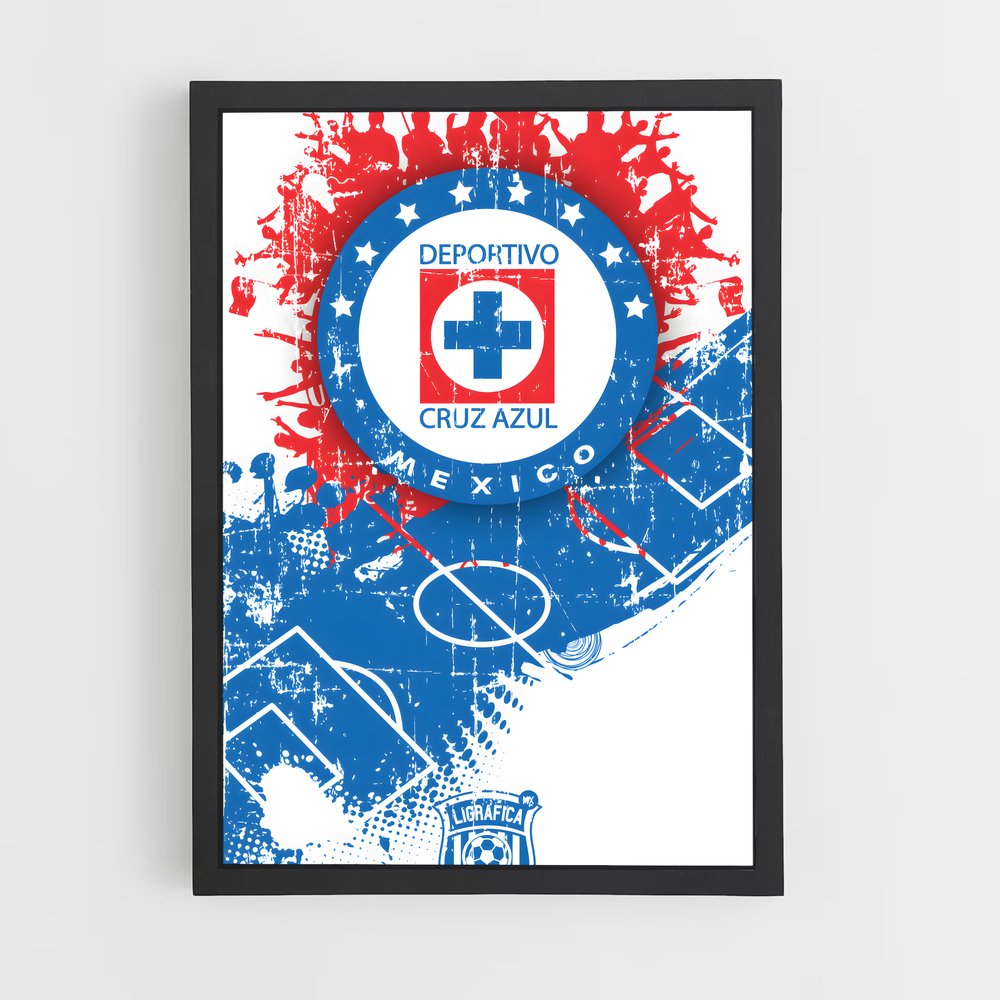 ap-cruz azul fc-11 cadre Noir