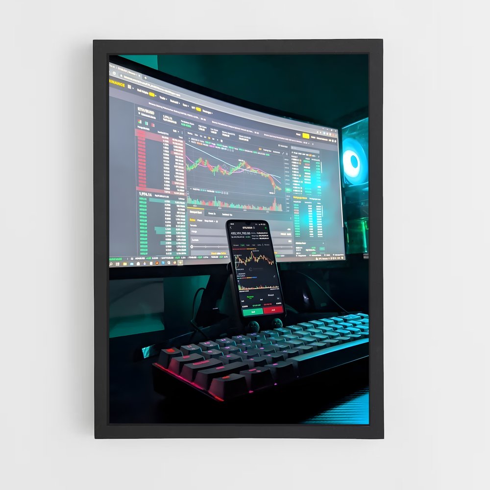 ap-crypto trader-1 cadre Noir