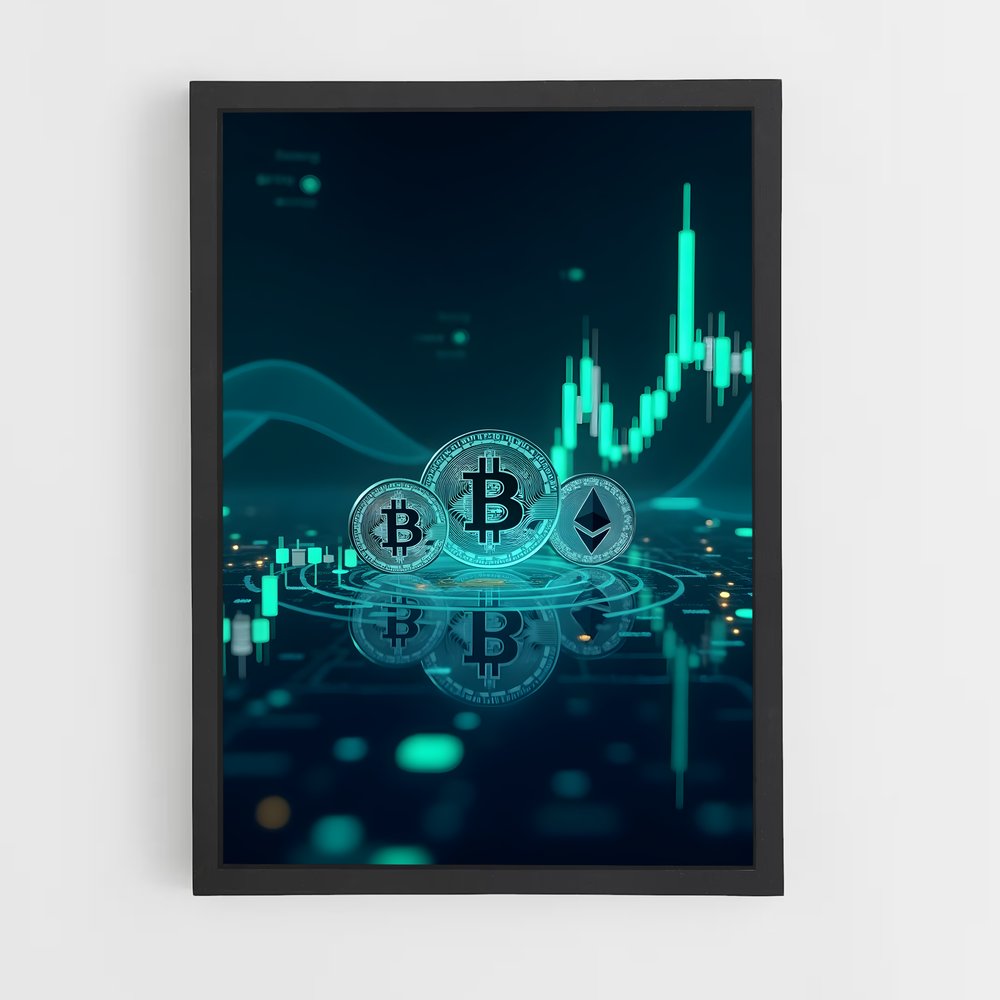 ap-cryptocurrency-7 cadre Noir
