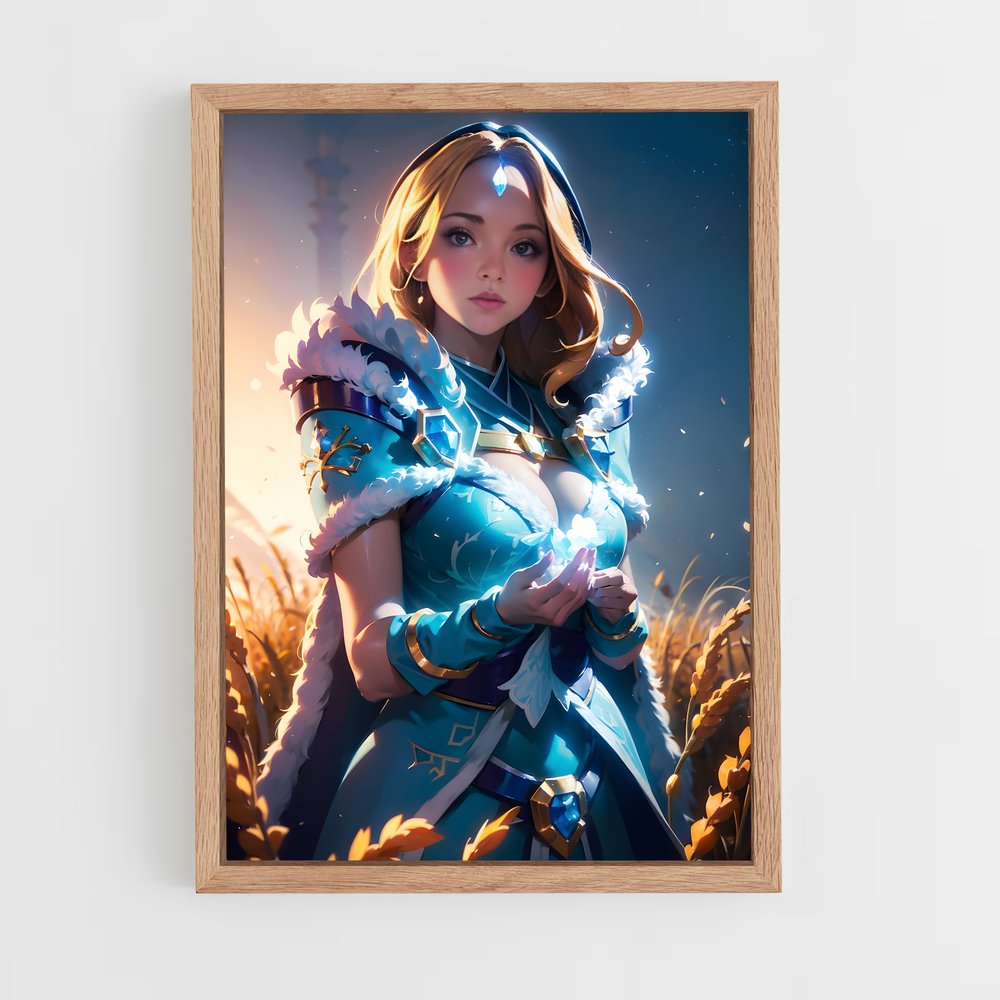 ap-crystal maiden-4 cadre Bois clair