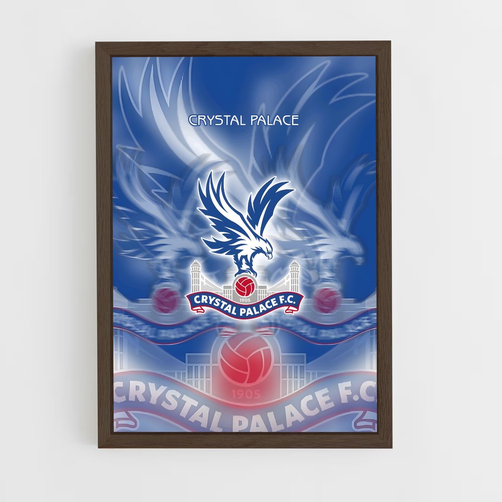 ap-crystal palace fc-3 cadre Bois foncé