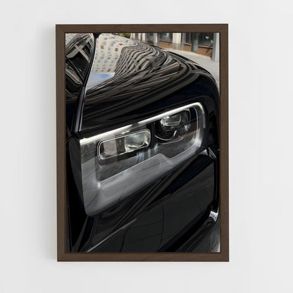 ap-cullinan black badge-3 cadre Bois foncé