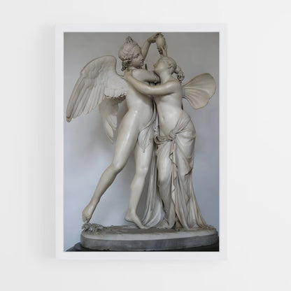 ap-cupid and psyche canova-9 cadre Blanc