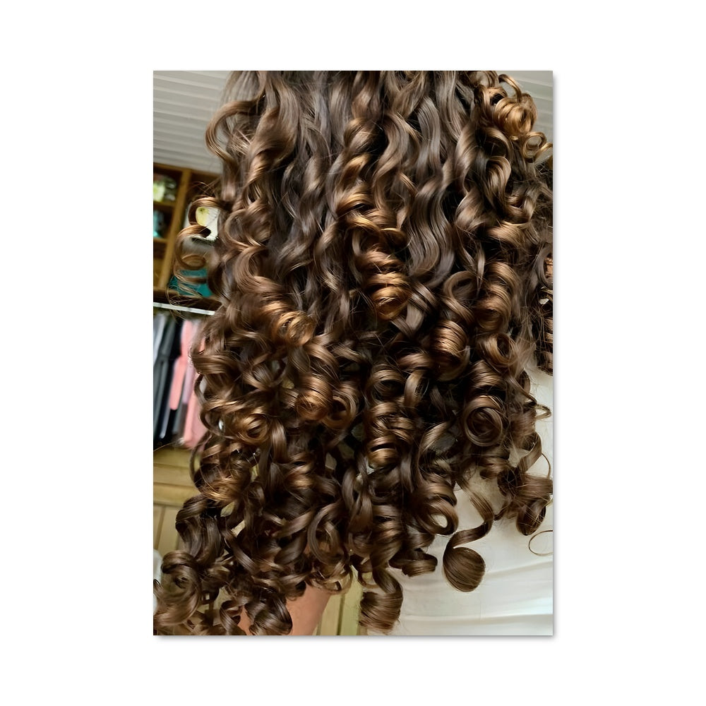 Poster Boucles en Salon