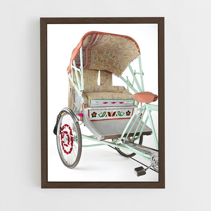 ap-cycle rickshaw-2 cadre Bois foncé