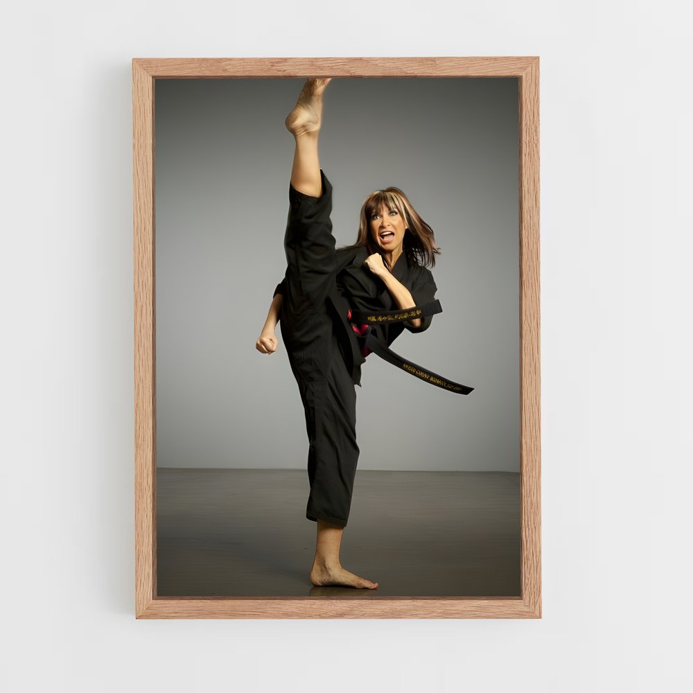 ap-cynthia rothrock-3 cadre Bois clair
