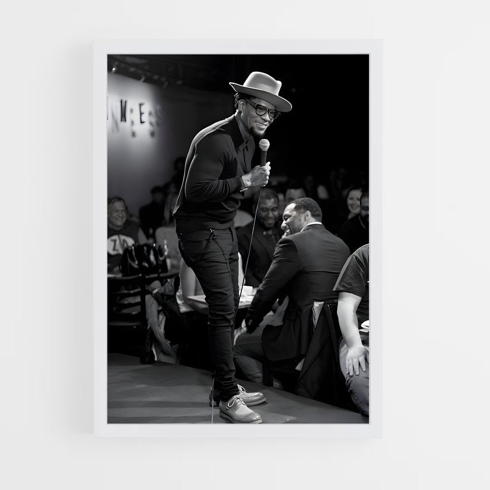 ap-d.l. hughley-5 cadre Blanc