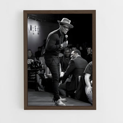 ap-d.l. hughley-5 cadre Bois foncé
