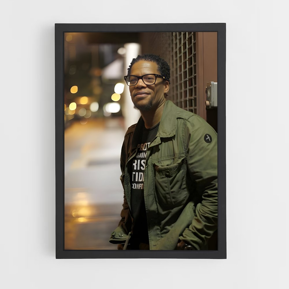 ap-d.l. hughley-6 cadre Noir