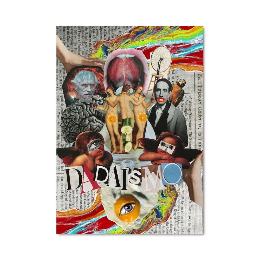 Poster Dadaïste en Folie