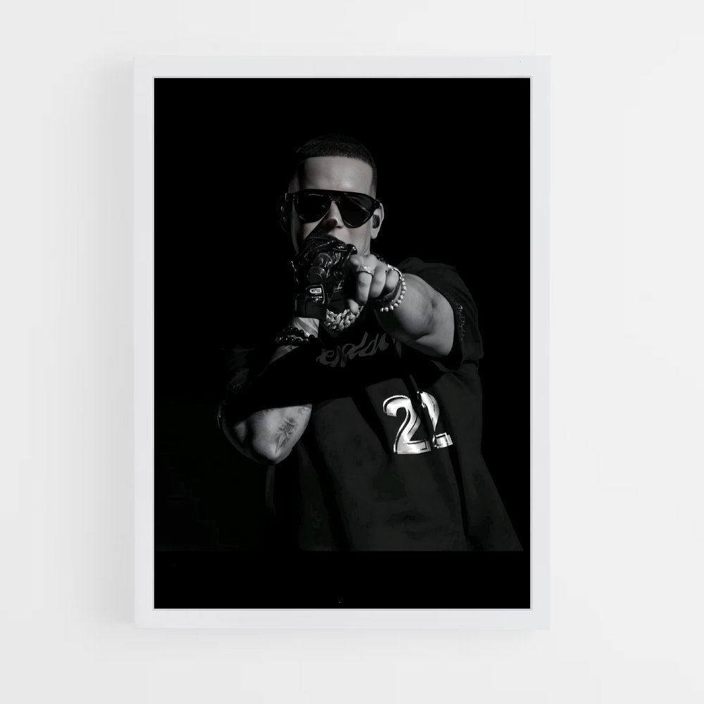 ap-daddy yankee-6 cadre Blanc