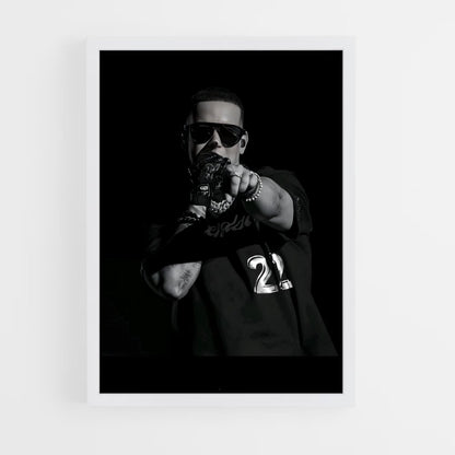ap-daddy yankee-6 cadre Blanc