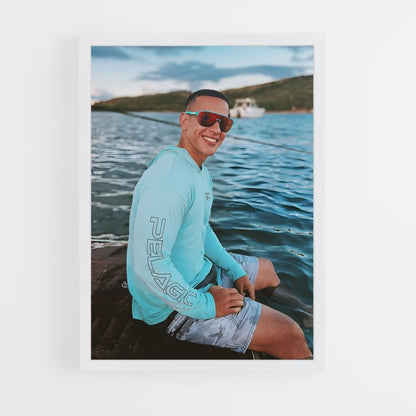 ap-daddy yankee-7 cadre Blanc