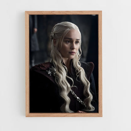 ap-daenerys targaryen-1 cadre Bois clair