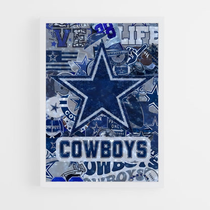 ap-dallas cowboys-1 cadre Blanc