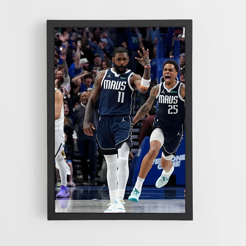 ap-dallas mavericks-1 cadre Noir