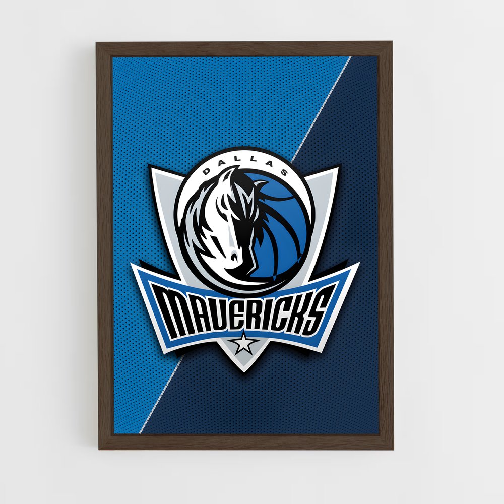 ap-dallas mavericks-2 cadre Bois foncé