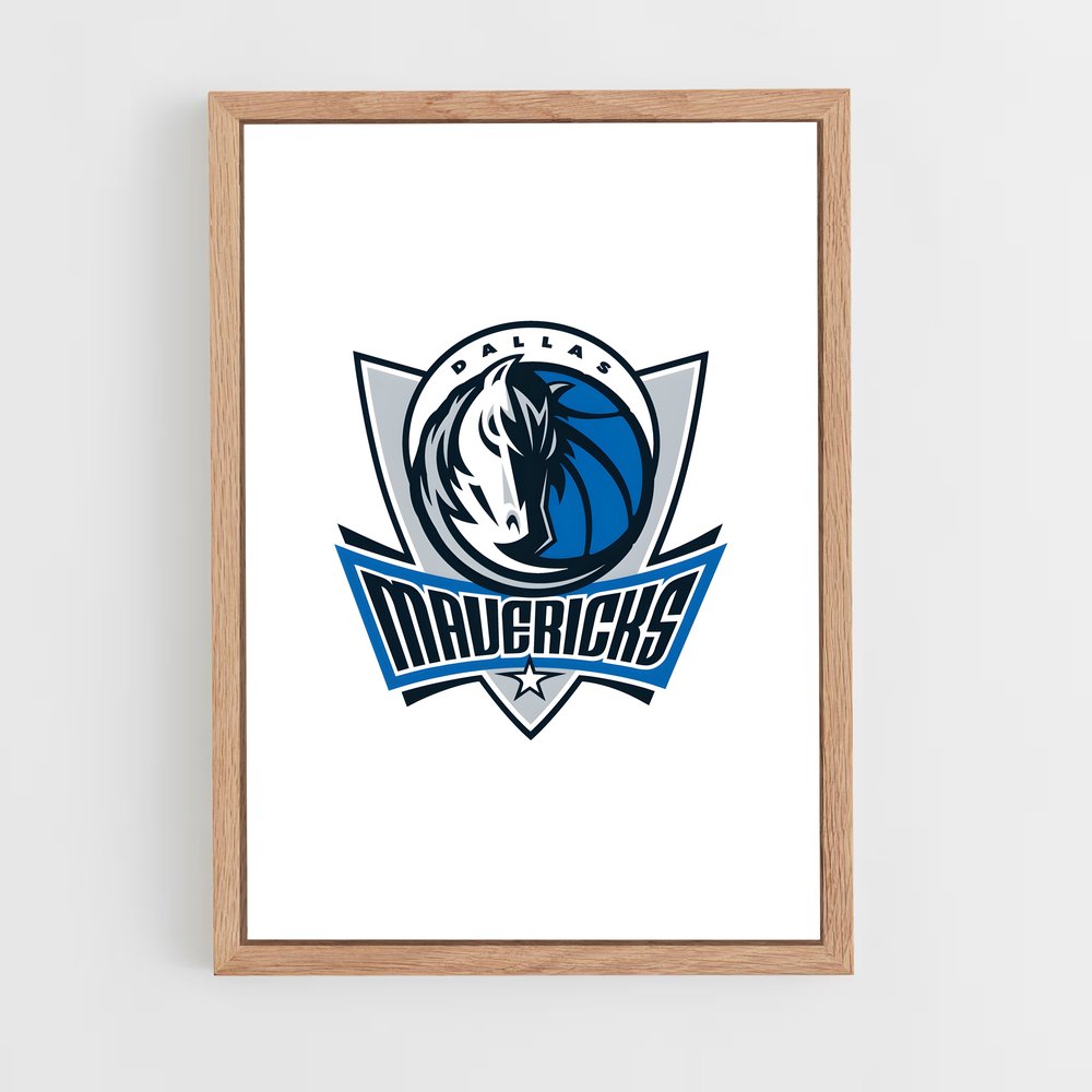 ap-dallas mavericks-5 cadre Bois clair