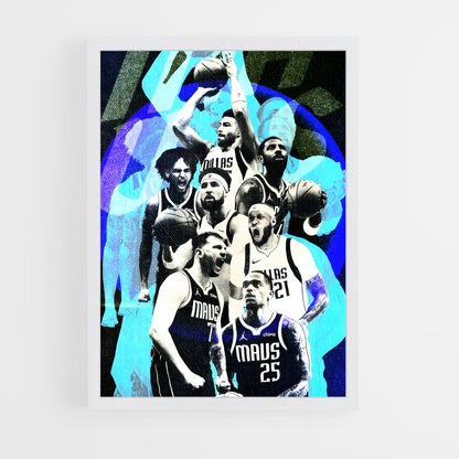 ap-dallas mavericks-6 cadre Blanc
