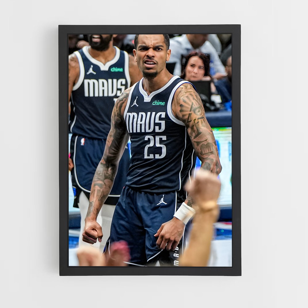 ap-dallas mavericks-8 cadre Noir
