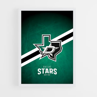 ap-dallas stars-4 cadre Blanc