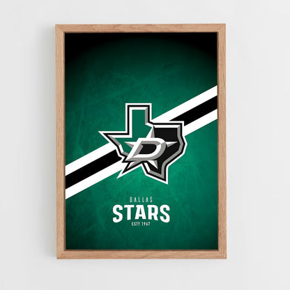 ap-dallas stars-4 cadre Bois clair