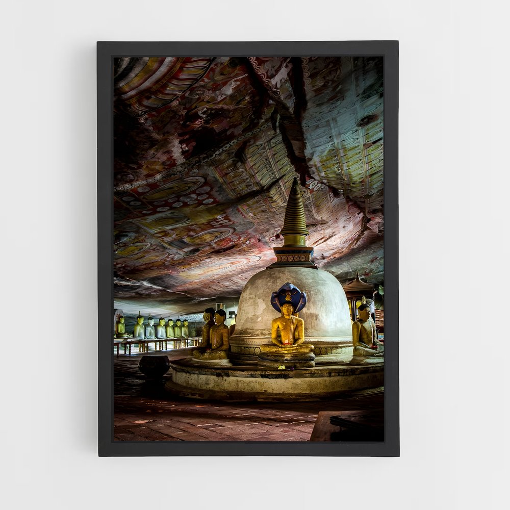 ap-dambulla cave temple-1 cadre Noir