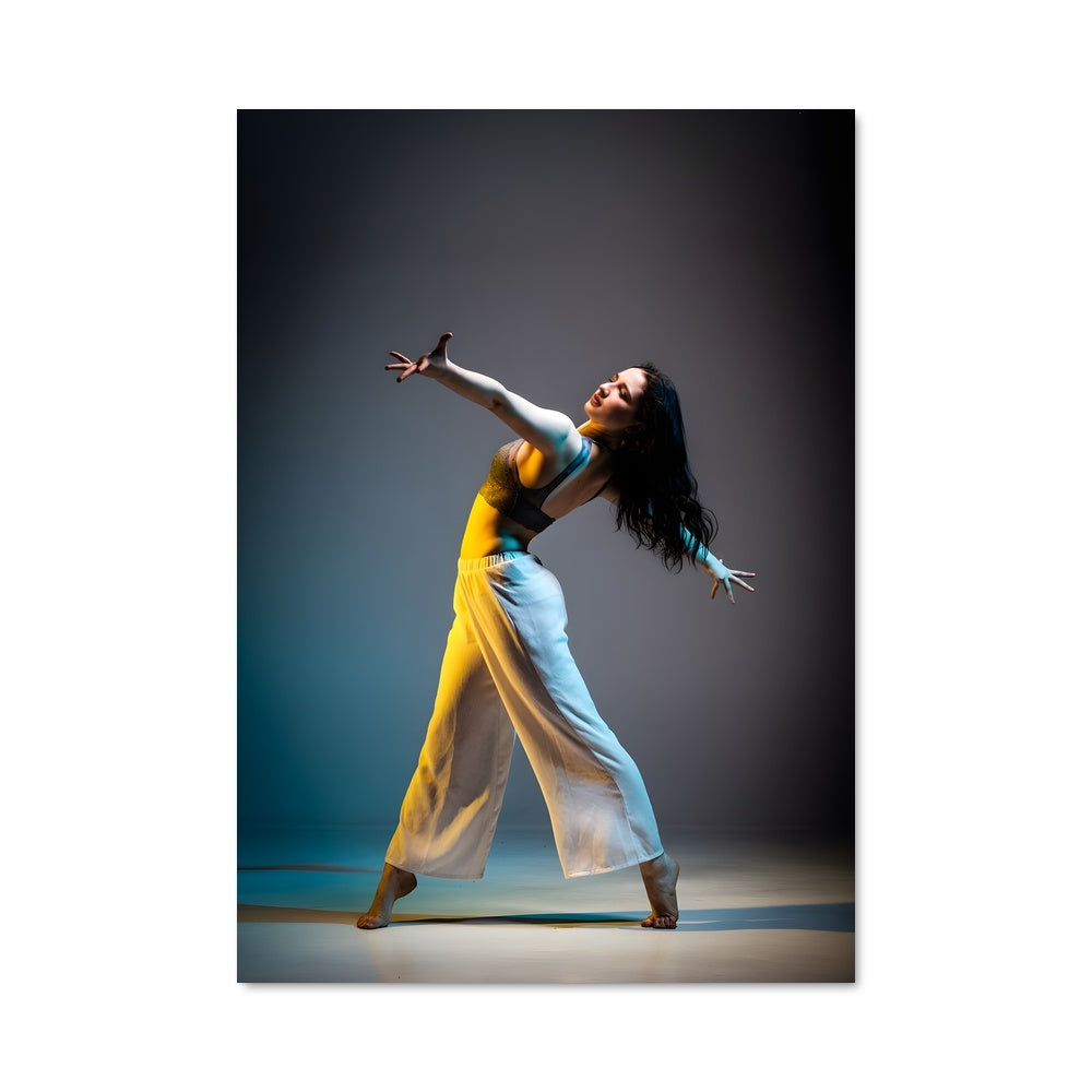 Poster Danse et Couleurs