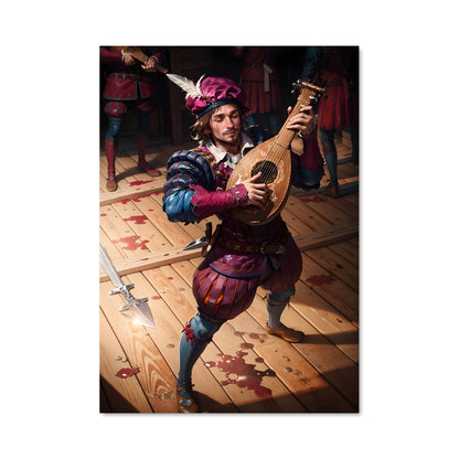 Poster L'Harpiste Mystérieux