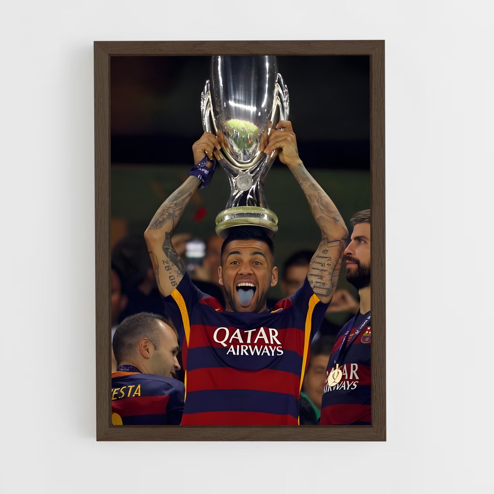 ap-dani alves-13 cadre Bois foncé