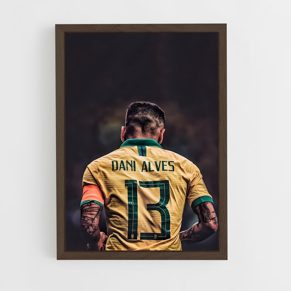 ap-dani alves-2 cadre Bois foncé