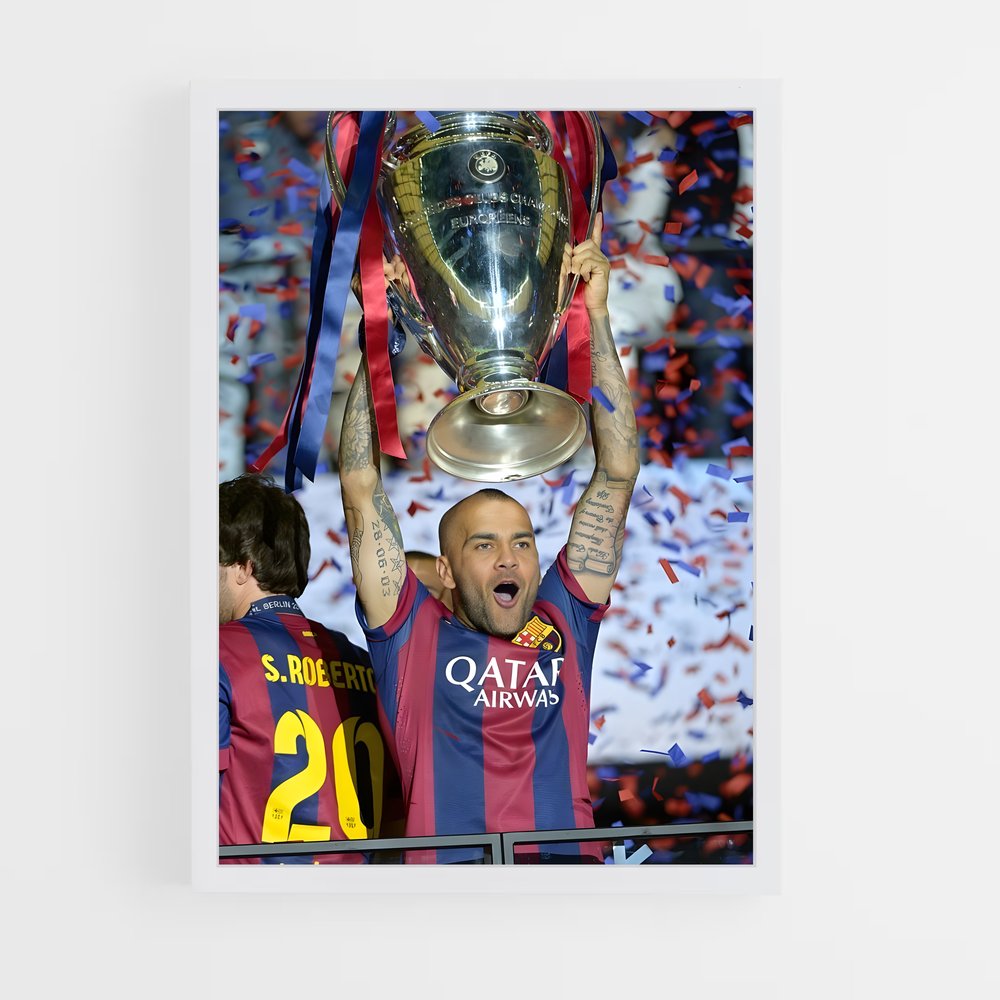 ap-dani alves-9 cadre Blanc