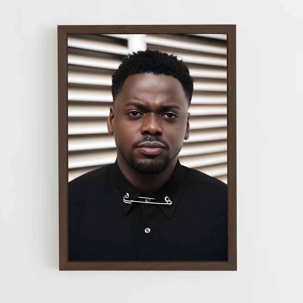 ap-daniel kaluuya-5 cadre Bois foncé