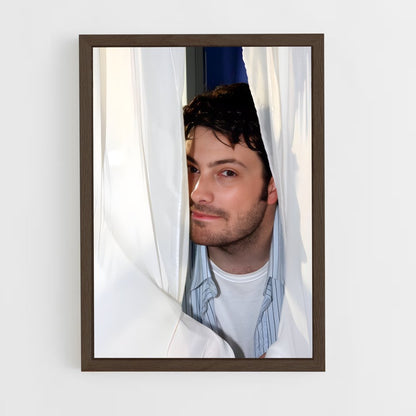 ap-danilo gentili-8 cadre Bois foncé
