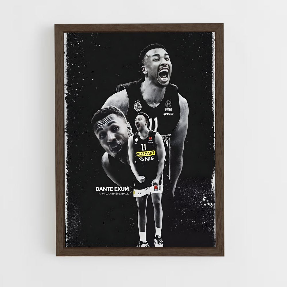 ap-dante exum-4 cadre Bois foncé