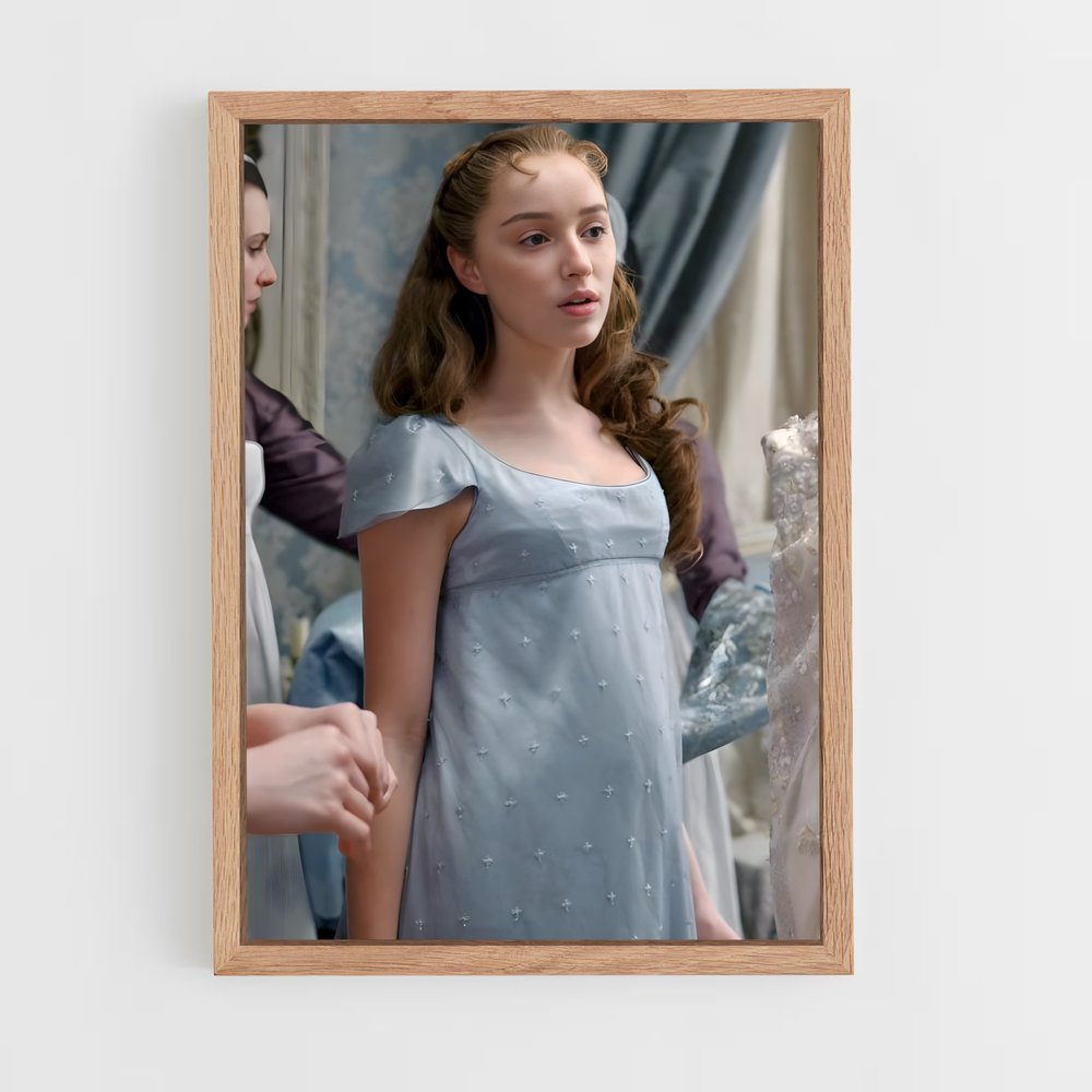 ap-daphne bridgerton-5 cadre Bois clair