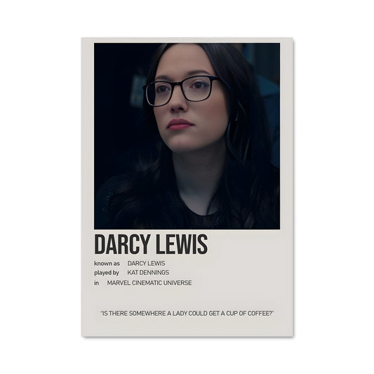 Poster Darcy en Noir