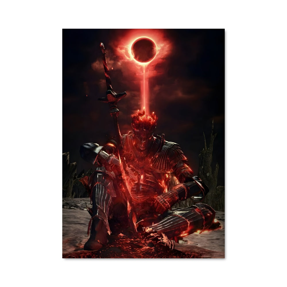 Poster Le Démon de la Lune Rouge