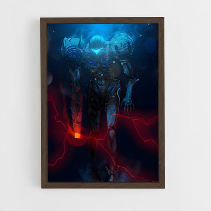 ap-dark samus-5 cadre Bois foncé
