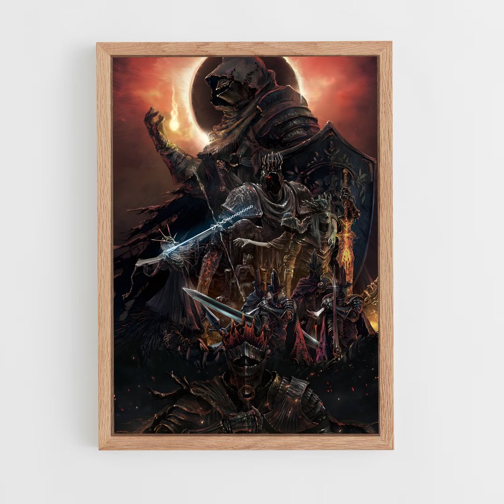 ap-dark souls-7 cadre Bois clair