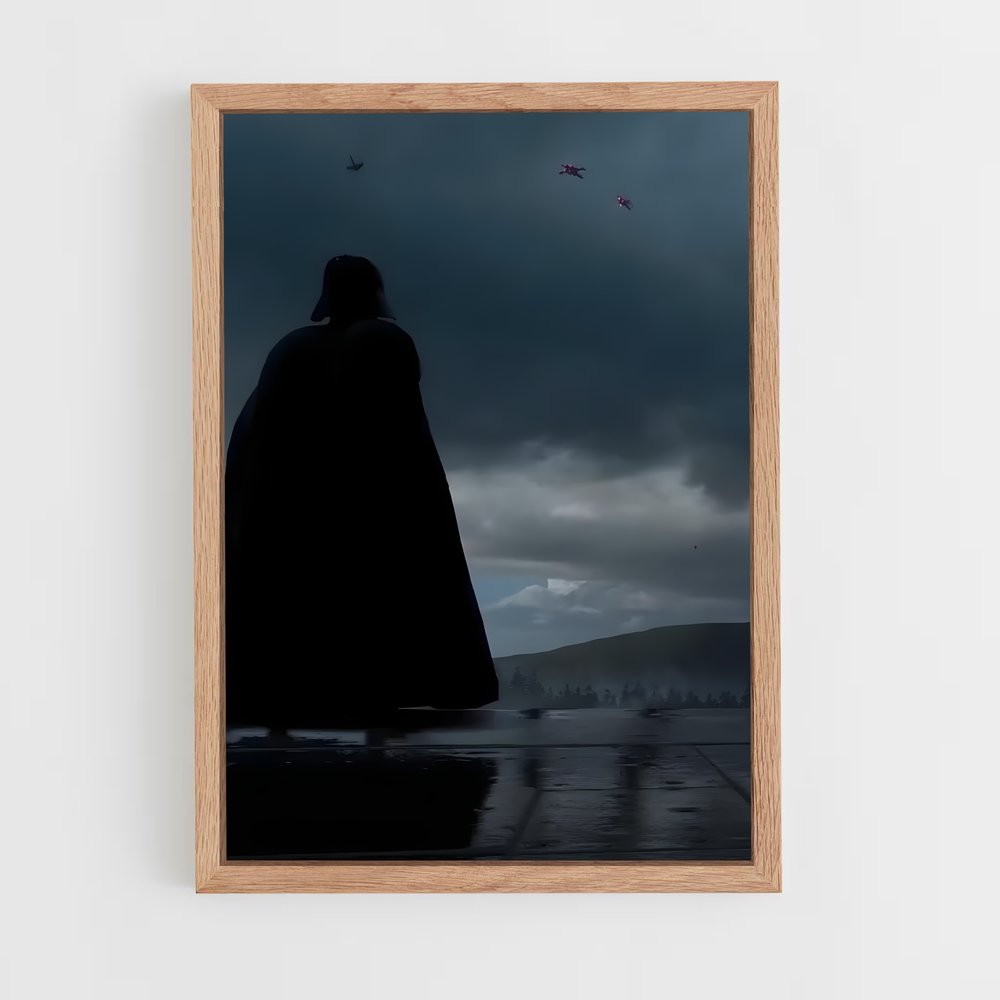 ap-darth vader-13 cadre Bois clair