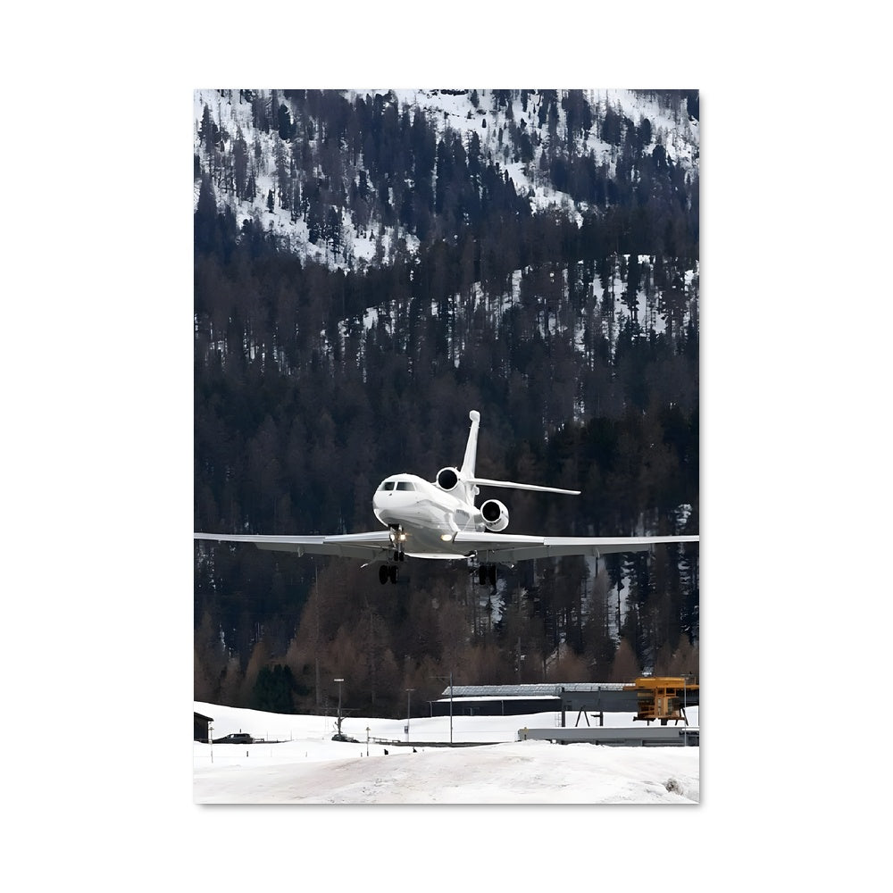 Poster Vol au-dessus des Neiges