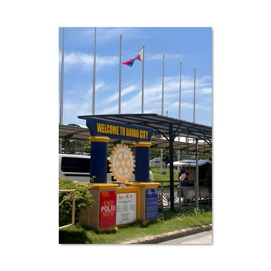 Poster Plage de Davao