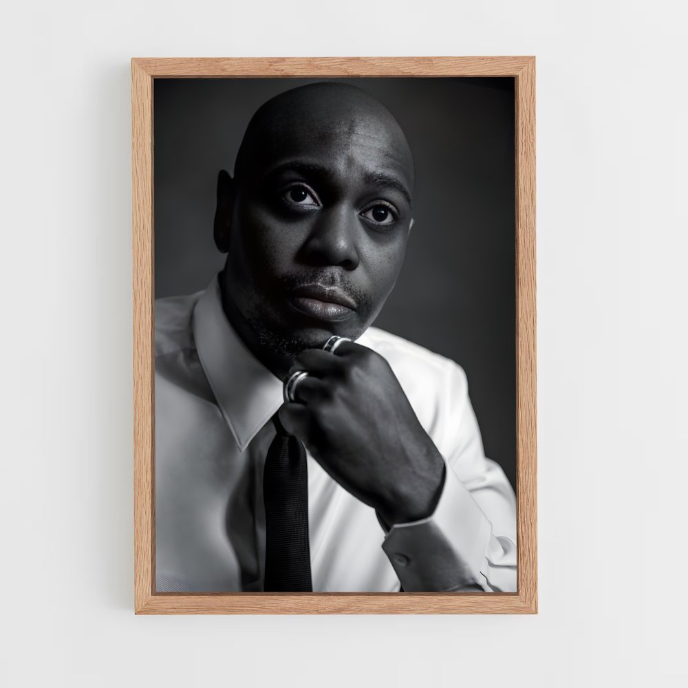 ap-dave chappelle-1 cadre Bois clair